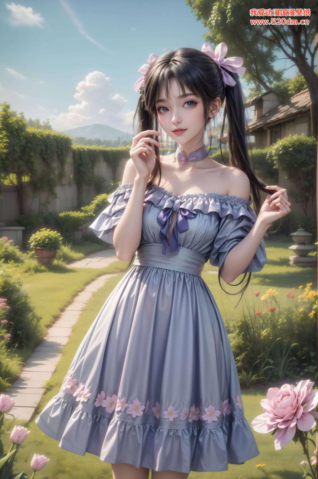 感受国漫之美！碧瑶真实高清壁纸
