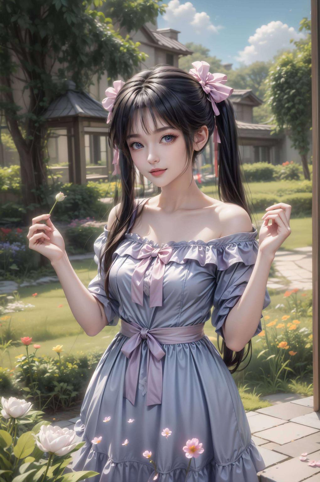 碧瑶仙子翩翩起舞游戏时刻亦如画中行