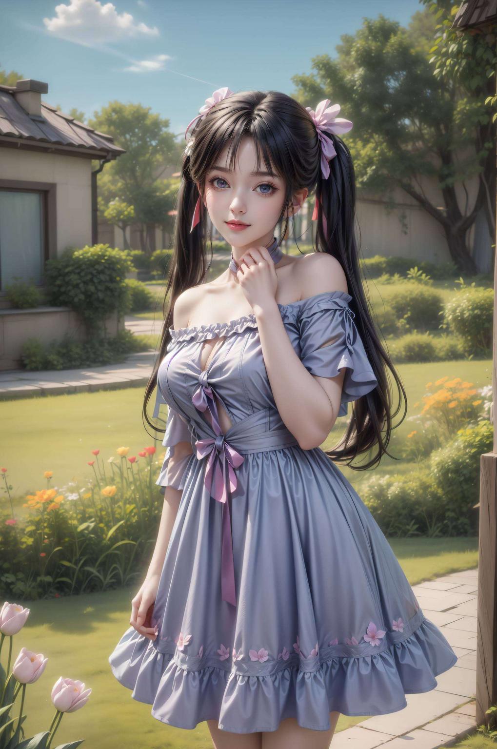 一键设置为Win10壁纸碧瑶美图