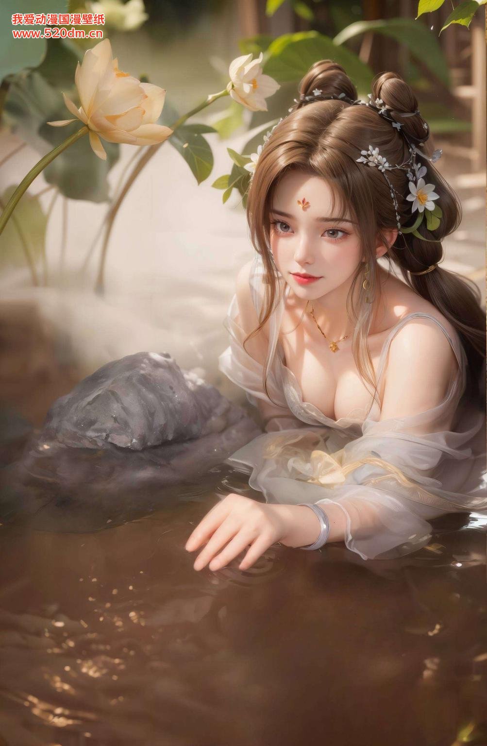 美轮美奂程灵挺胸入境