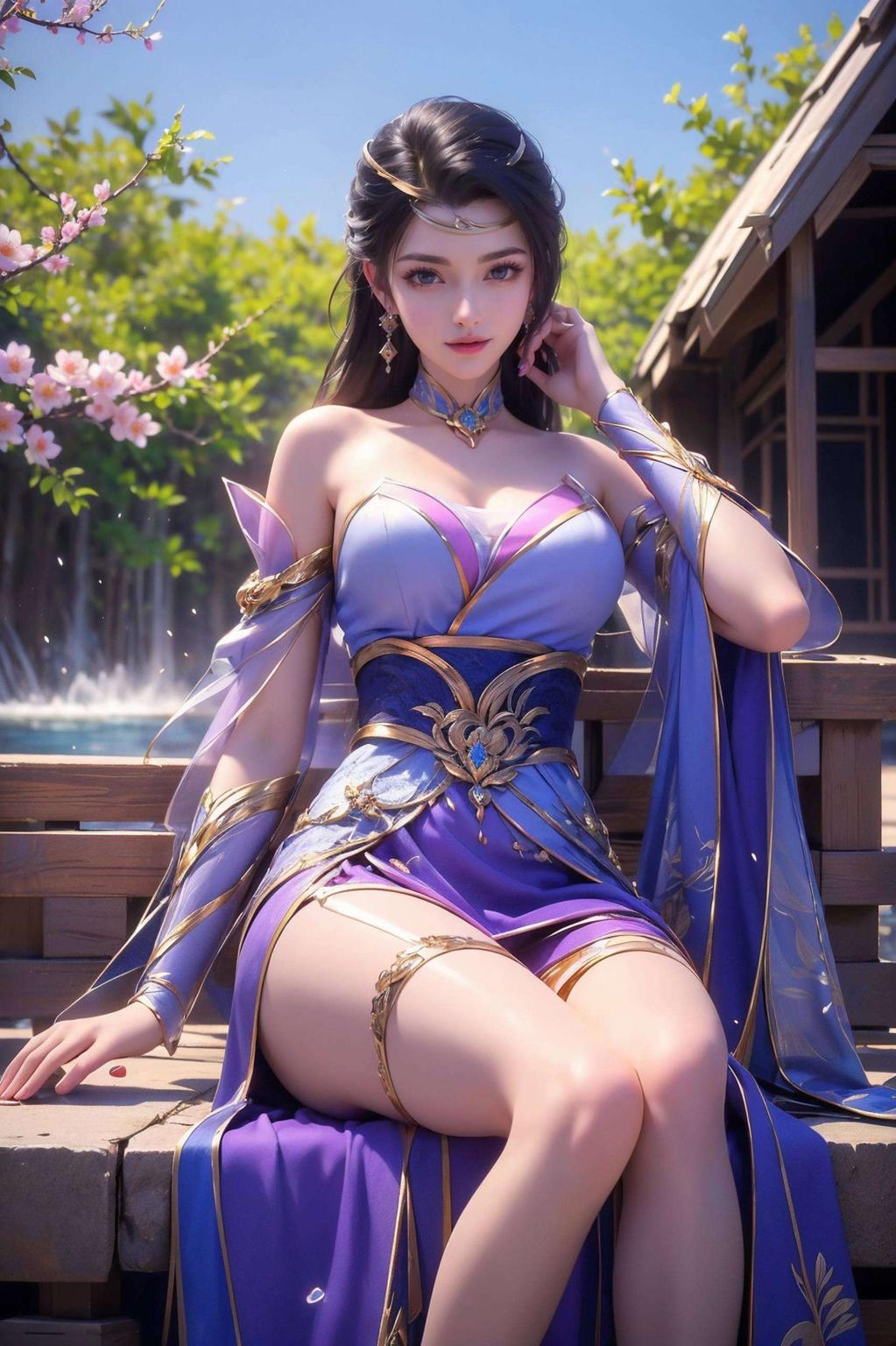 细腻笔触勾勒仙骨神韵令人陶醉