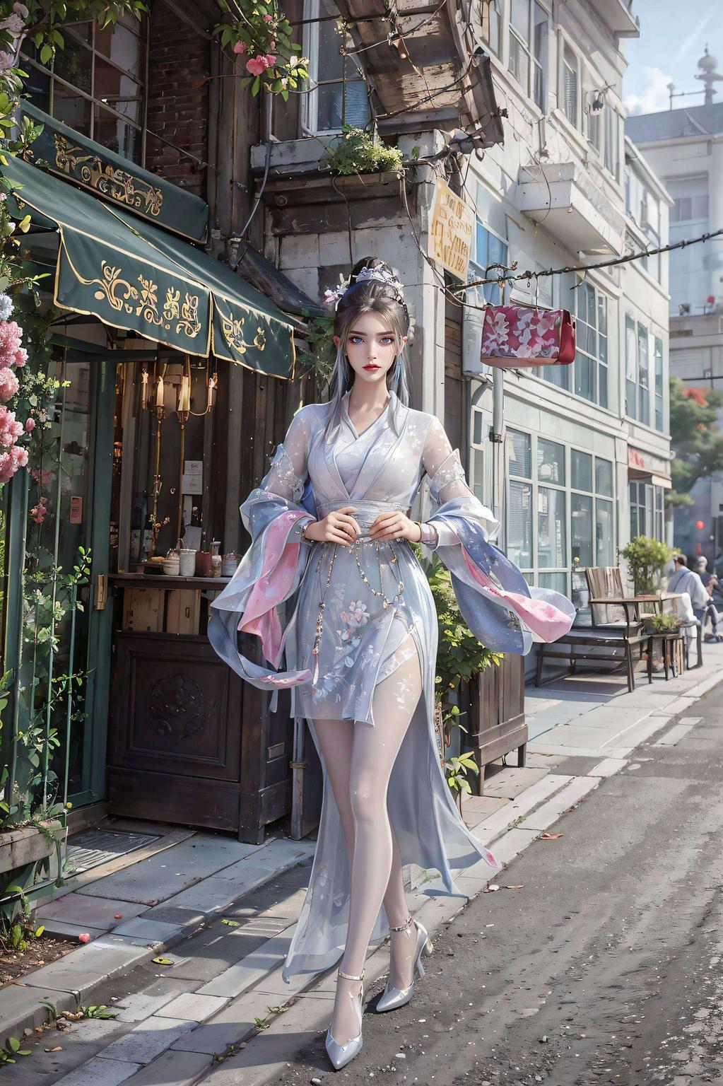 方清雪眼神迷离画面中