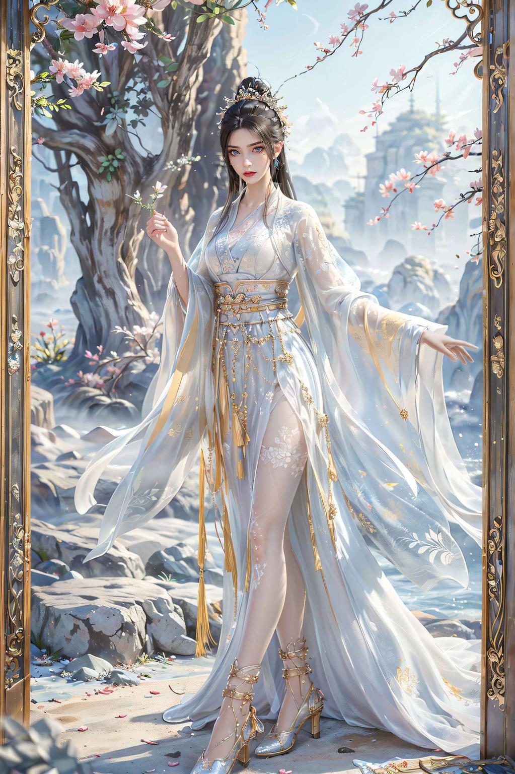 画面中的方清雪角色灵动生动让我们一起享受这美好的视觉盛宴吧！