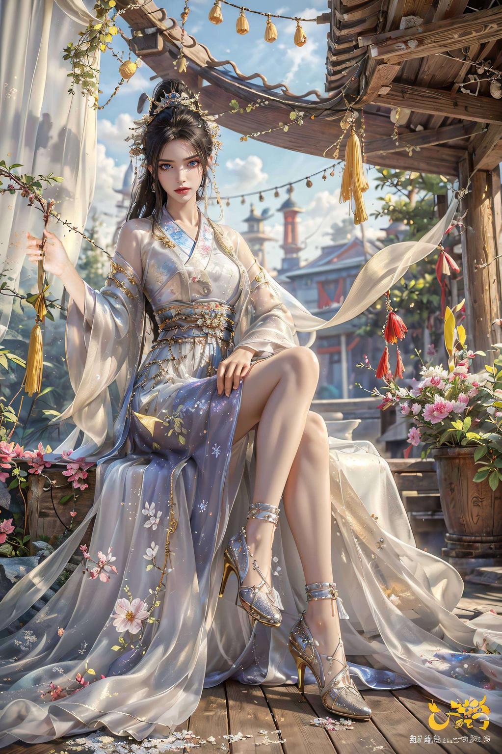 免费下载让你的电脑桌面瞬间变美！清雪仙子美艳动人