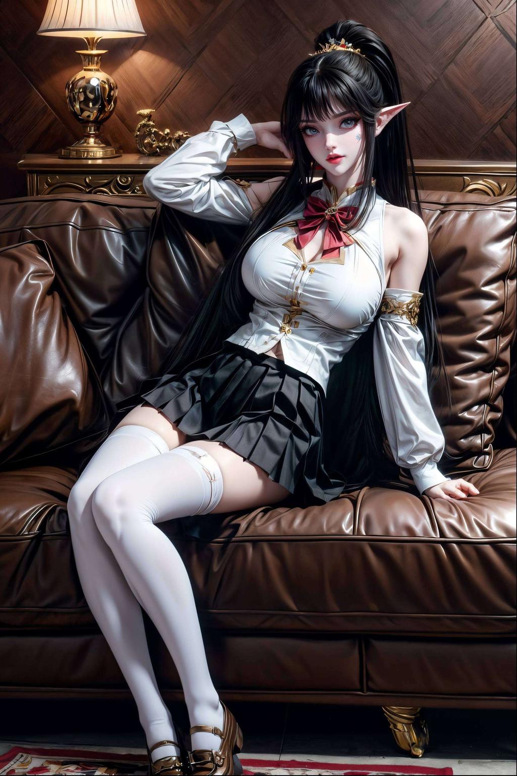 宛如真人相伴国漫女神