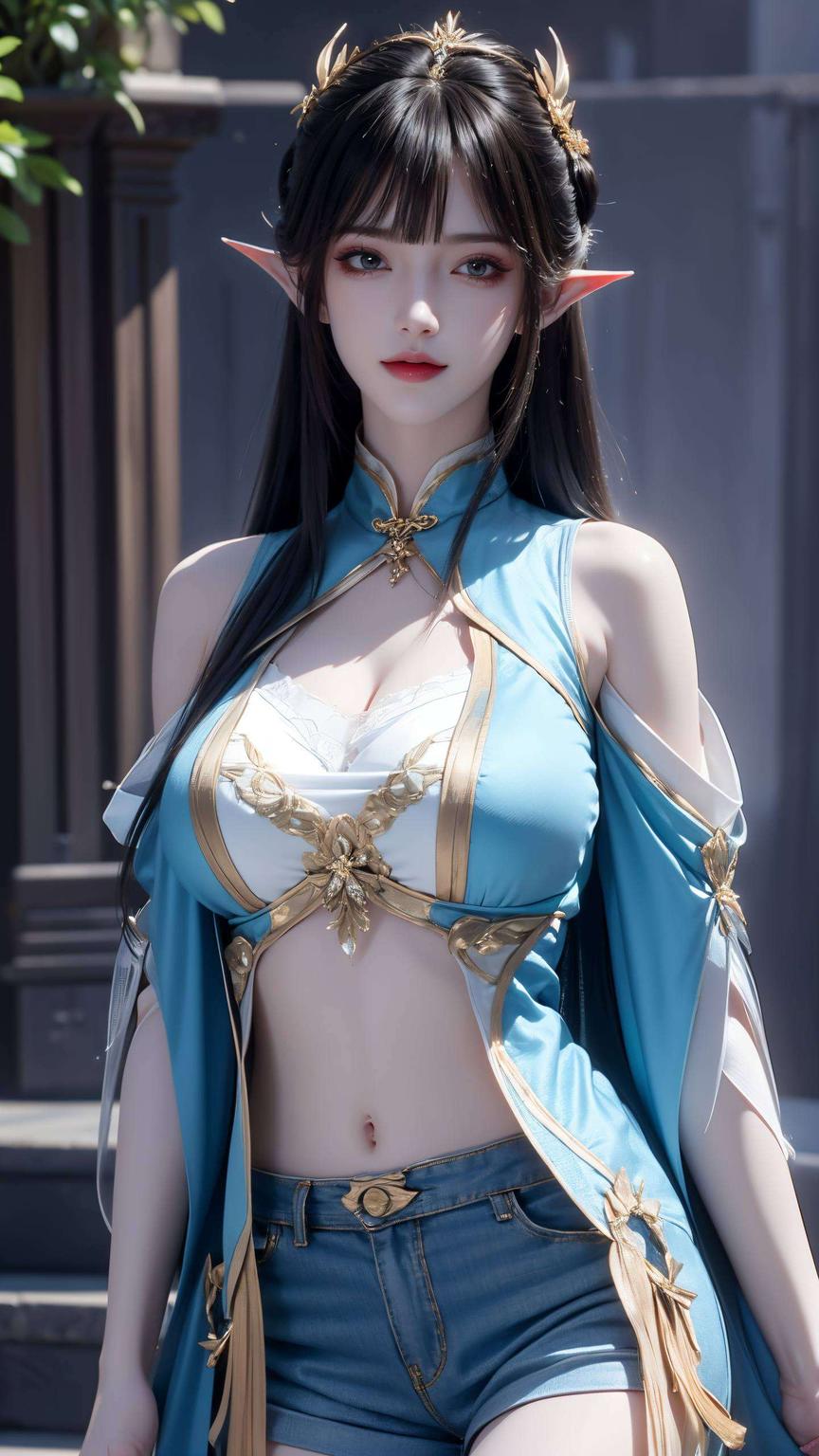 动画魅力——凤清儿挥剑斩空高清壁纸