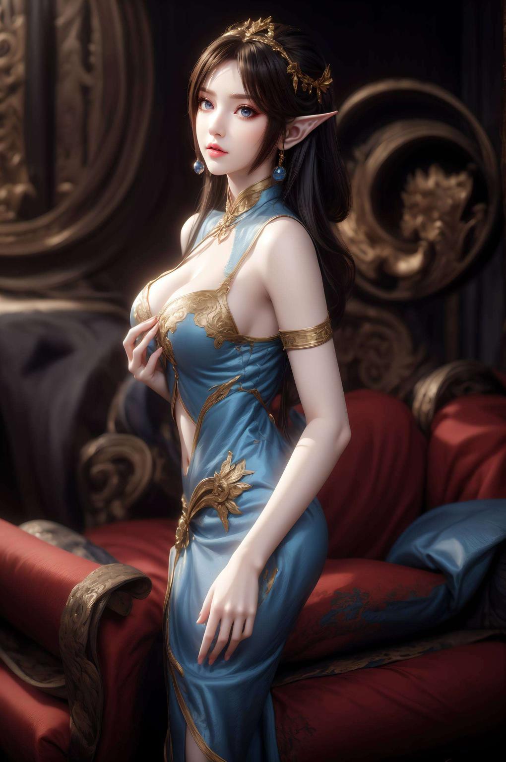 主角凤清儿cos高清壁纸