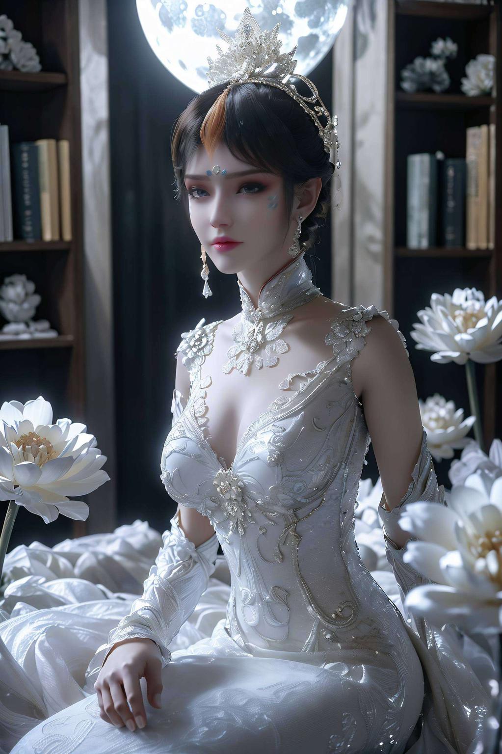 大家好！今天给大家带来一款超美的二次元高清壁纸——凤清儿！淡雅的色调