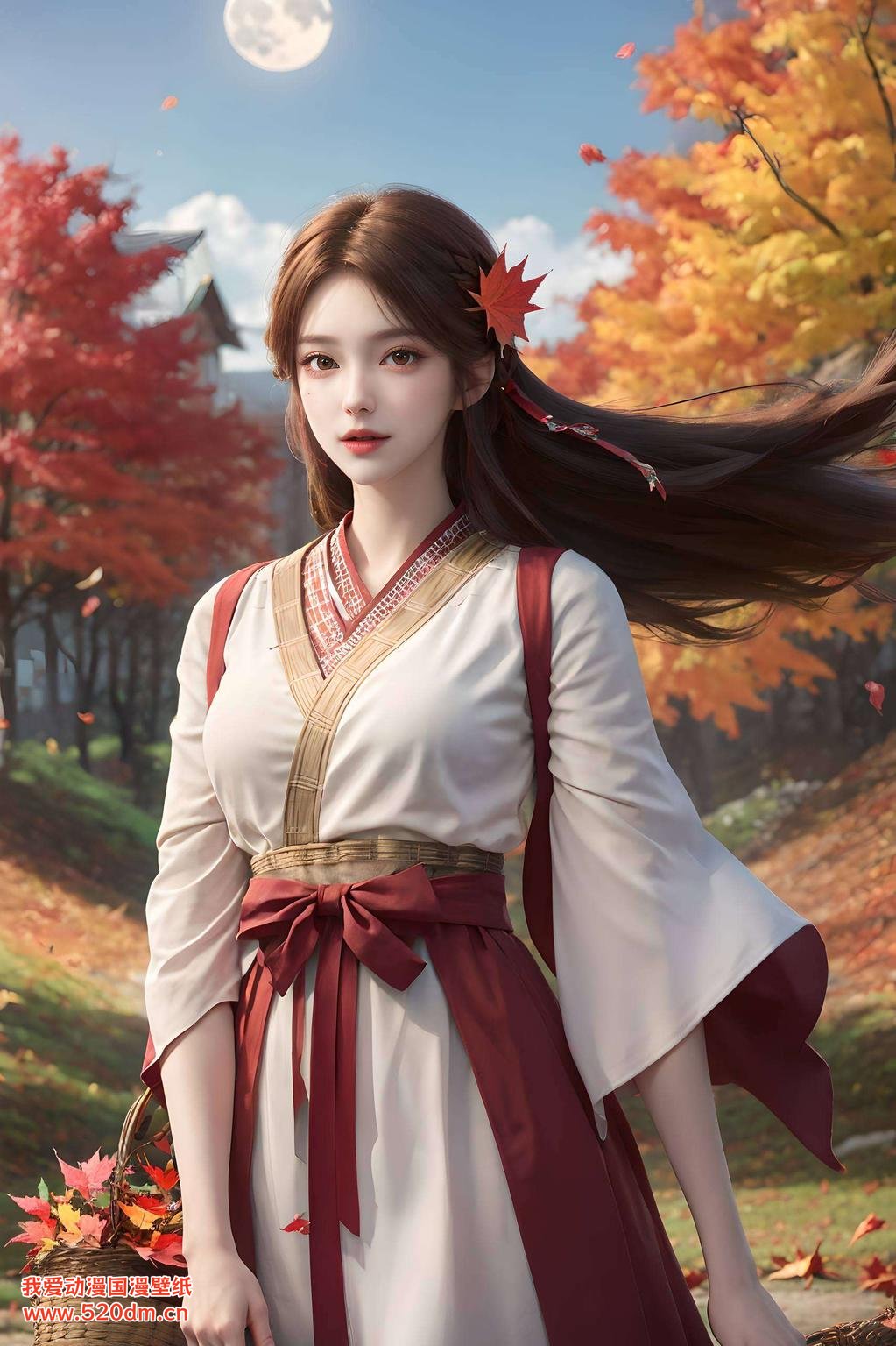 这款火灵儿3D绘画壁纸简直美爆了！高清细腻