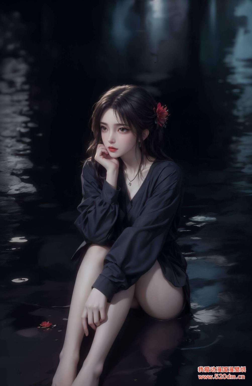 高清全屏原图火灵儿灵动可爱