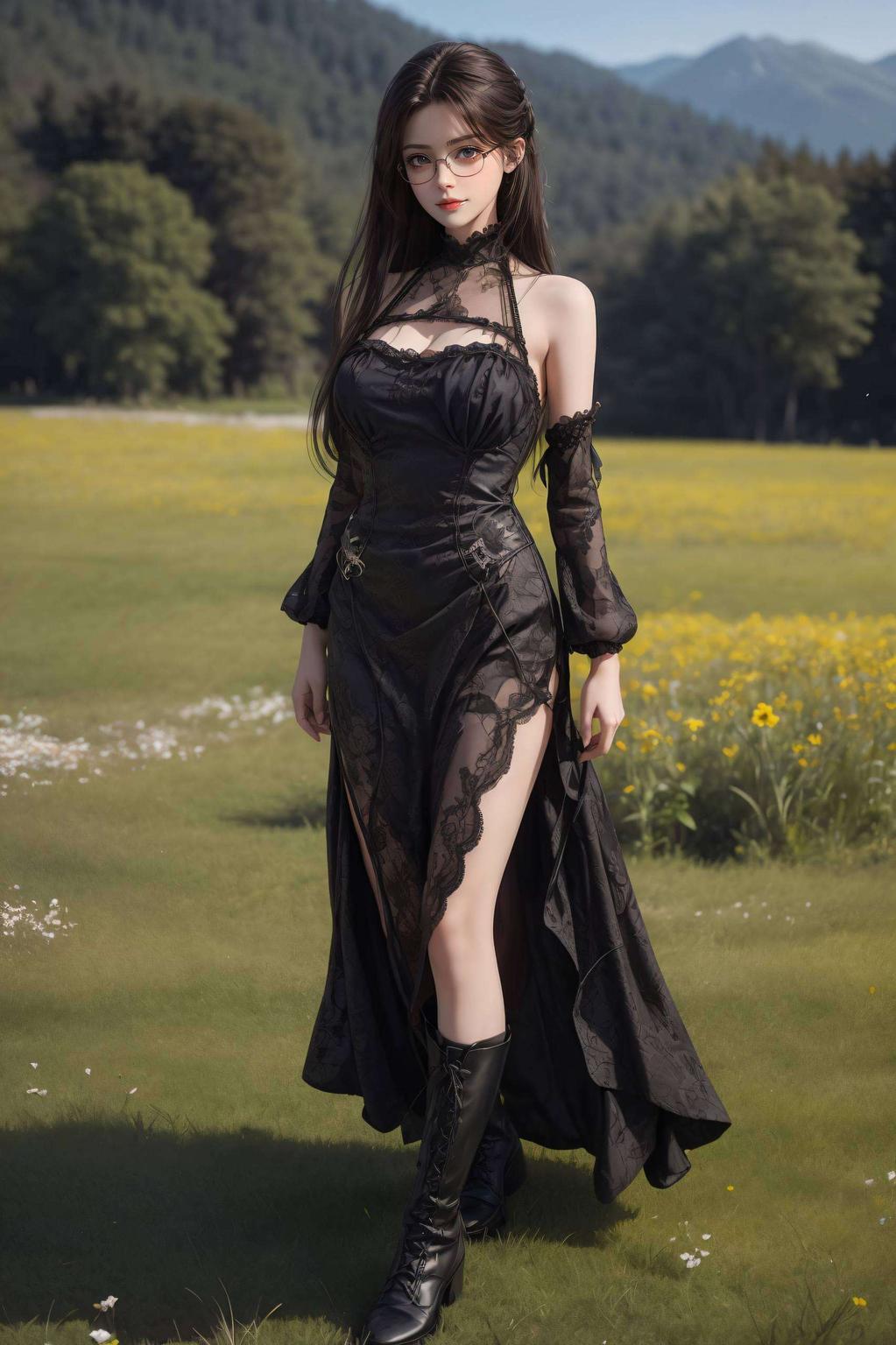 灵动的色彩火灵儿背面高清壁纸