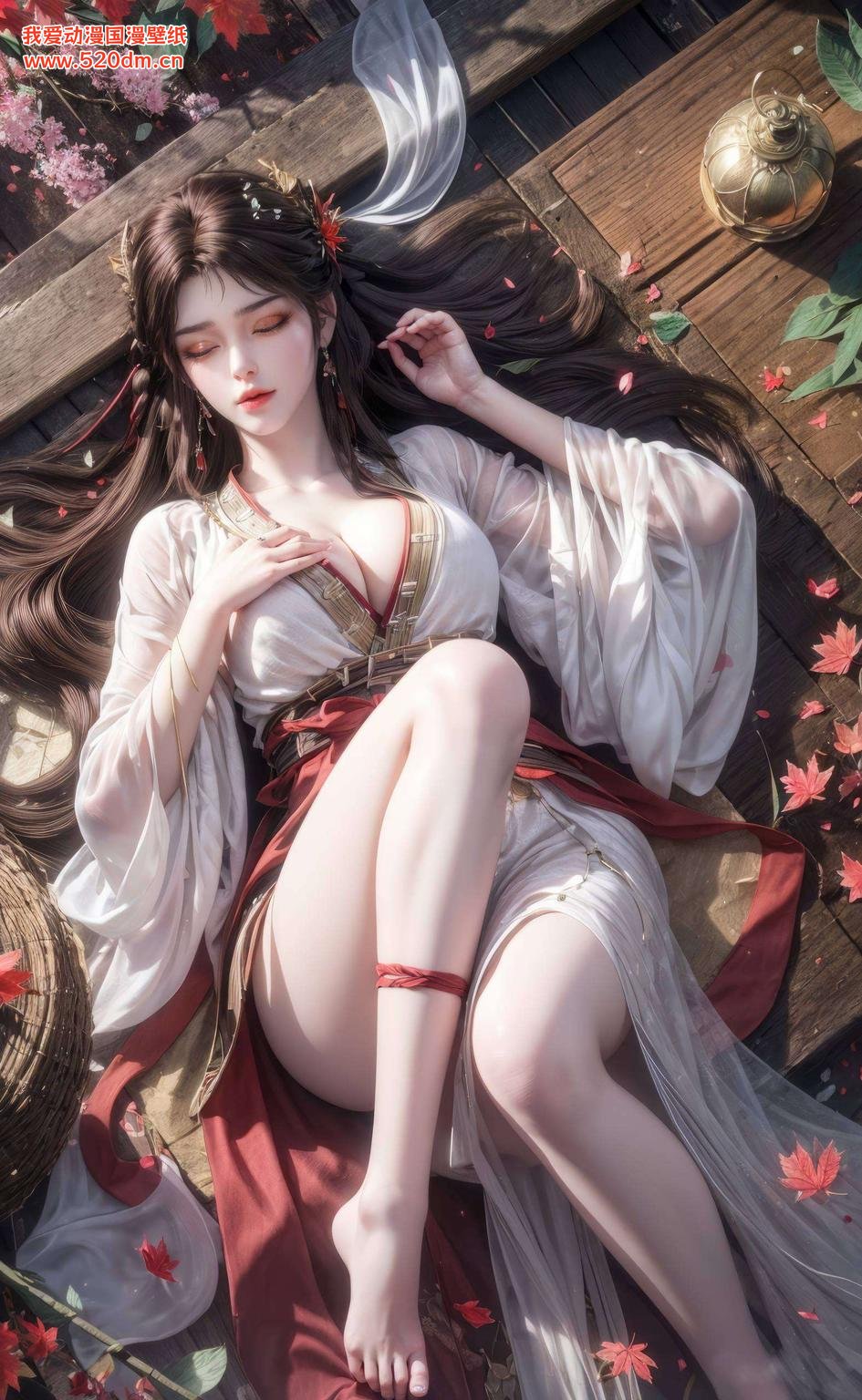 这款艺术壁纸火灵儿舞动炫彩