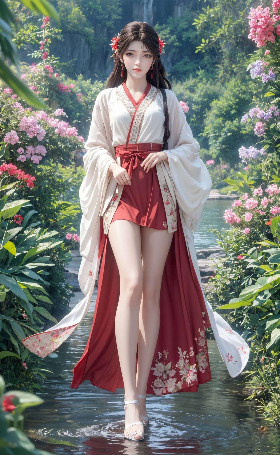 这款壁纸融合了月婵的清冷、云曦的梦幻魔女优雅神秘
