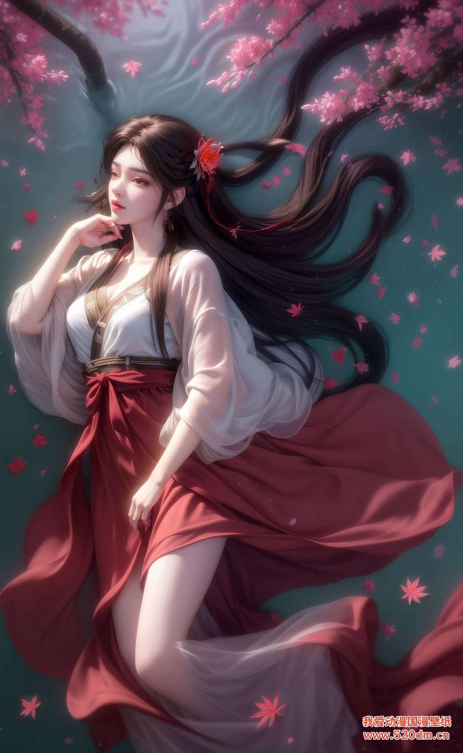 三位美少女灵动可爱萌化你的电脑桌面