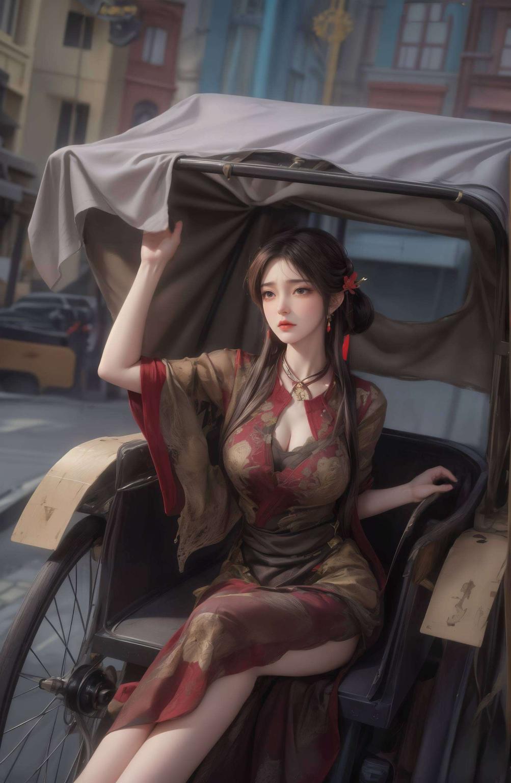 长大后的火灵儿静态壁纸释放她的魅力