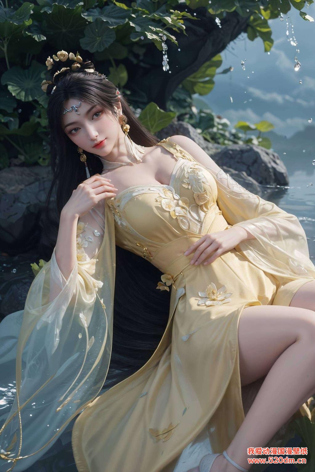 金瓶儿身着梦幻婚纱为你的Win10桌面增添一抹浪漫色彩