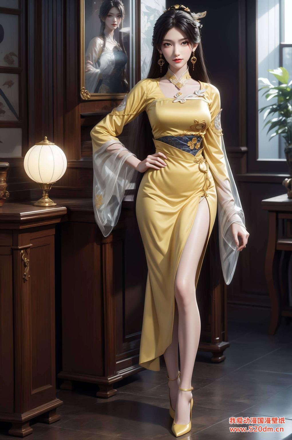 宛如穿越时空的画卷金瓶儿古风壁纸