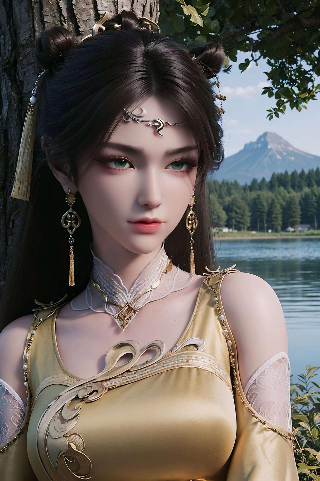 专为iPhone打造！细腻笔触勾勒出古典韵味让你的手机瞬间变身古风画卷