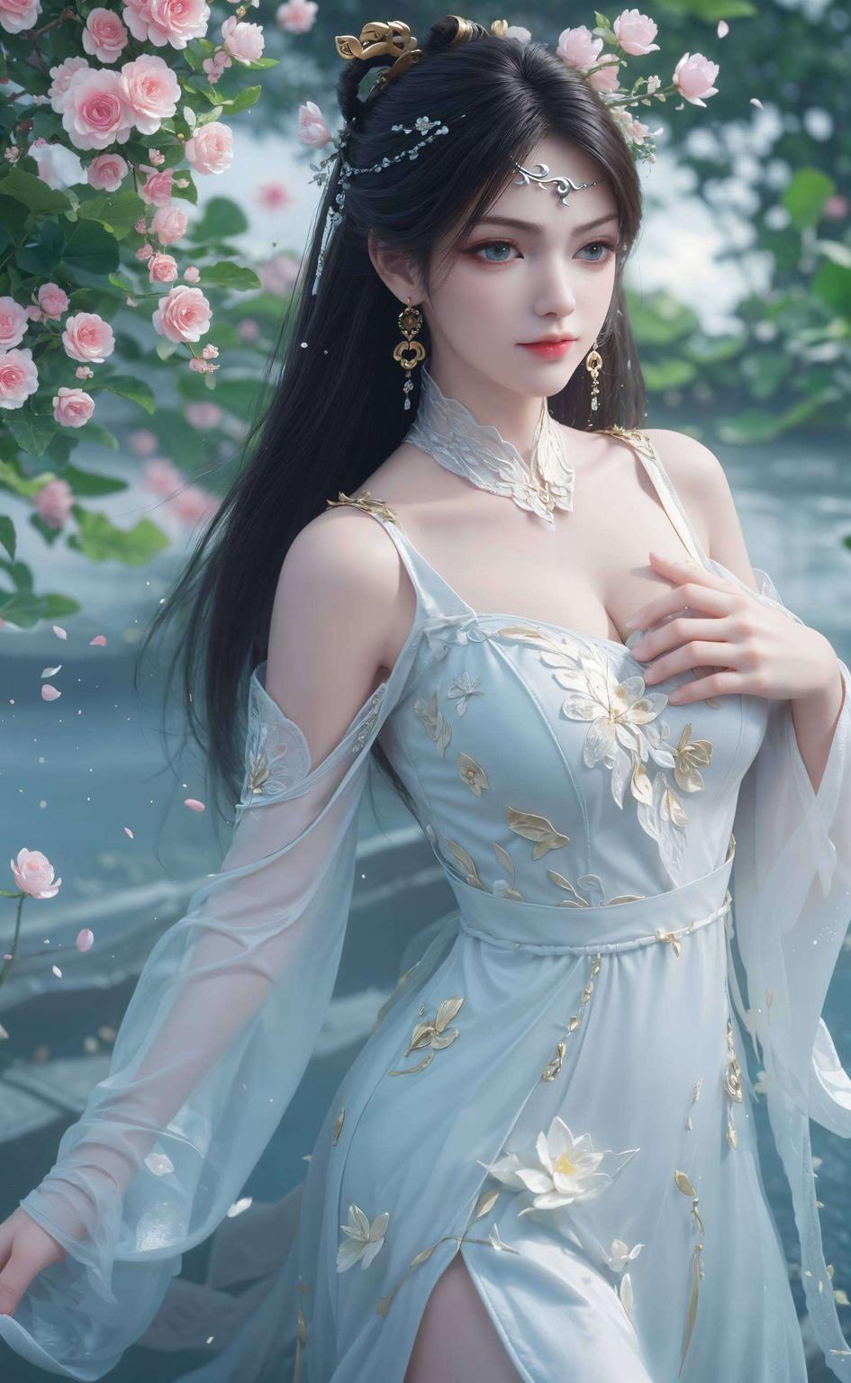 金瓶儿的美艳和灵动都被完美捕捉保证让你的手机瞬间变身艺术品！看这细节