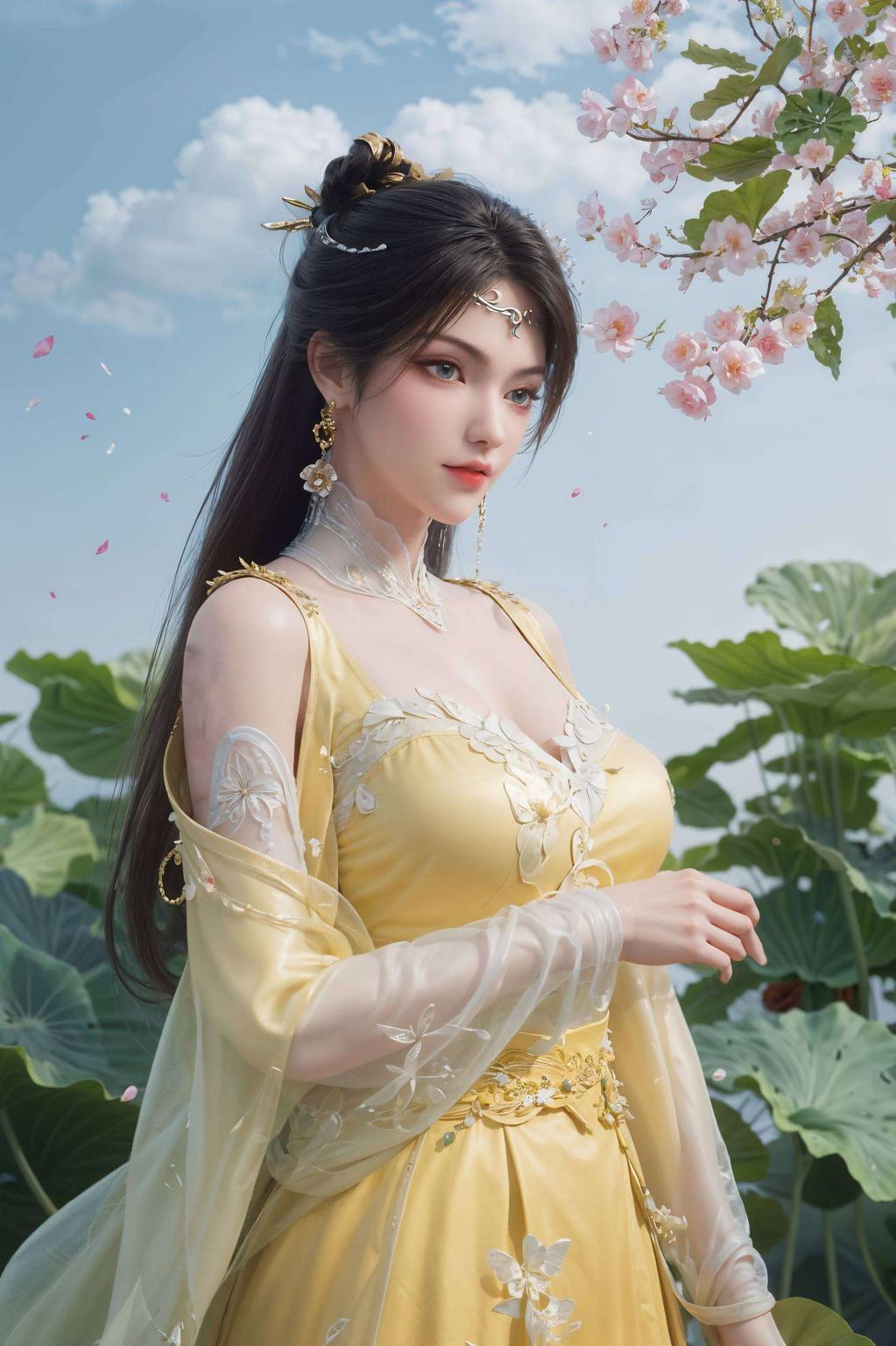 金瓶儿马尾图片带你领略国漫之美！