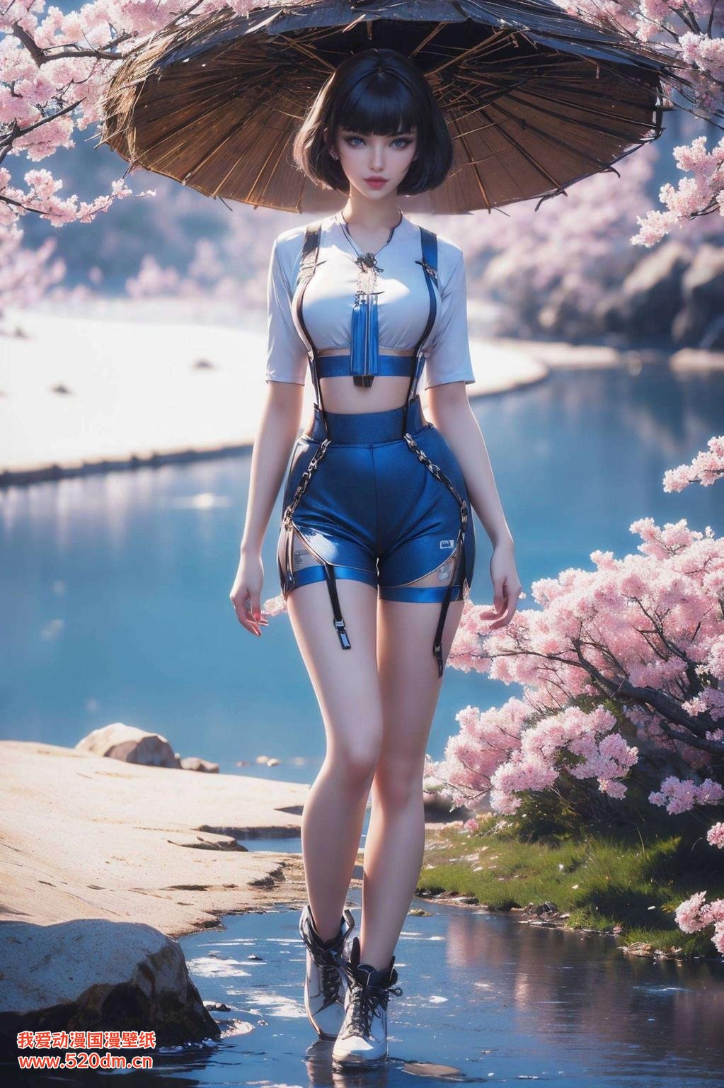 这壁纸绝了！超清全屏姬青美得让人心动