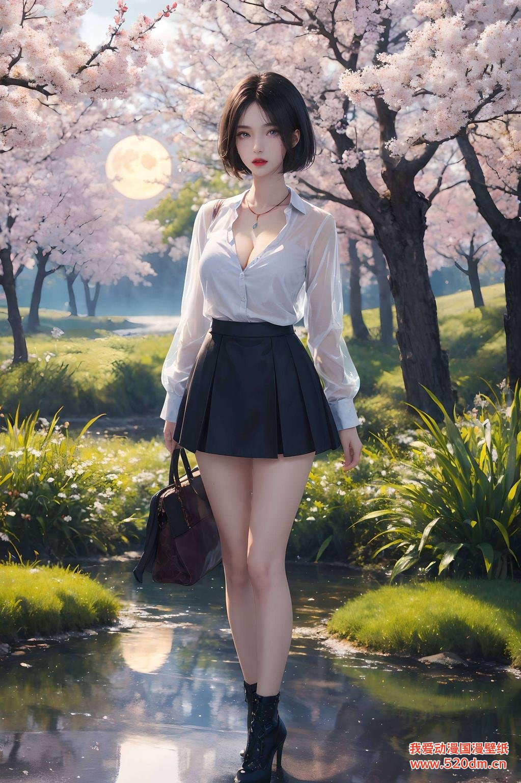 仿佛雪中的精灵舞动在屏幕上这组2k电脑壁纸姬如雪