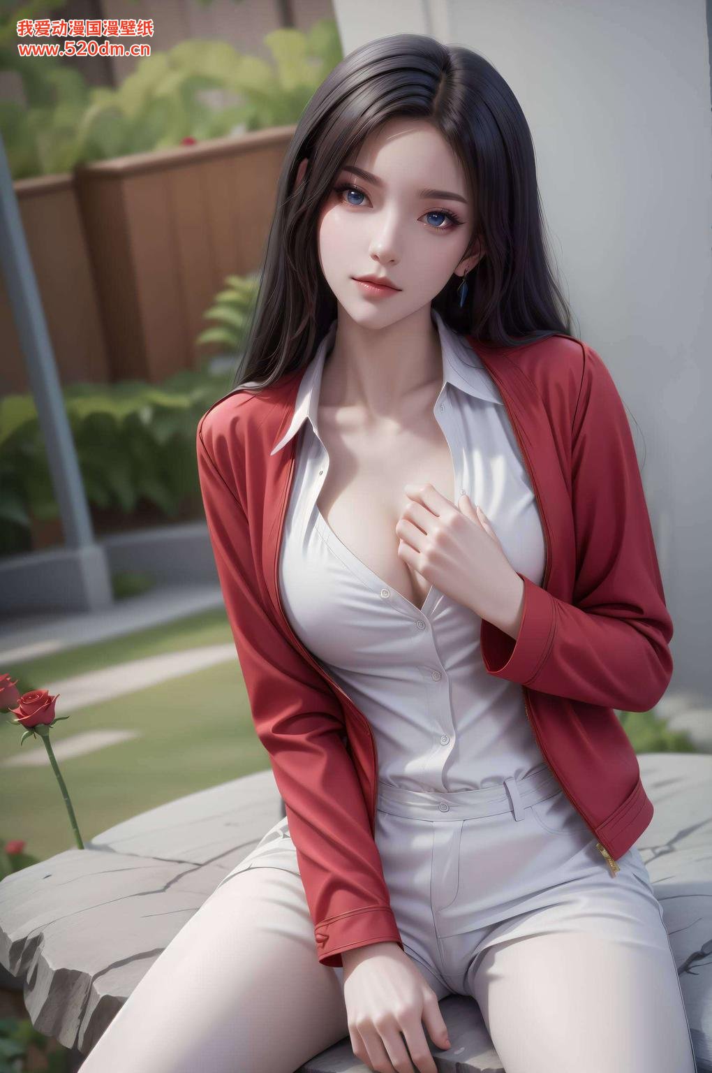 九幽雀妖娆壁纸高清竖屏呈现