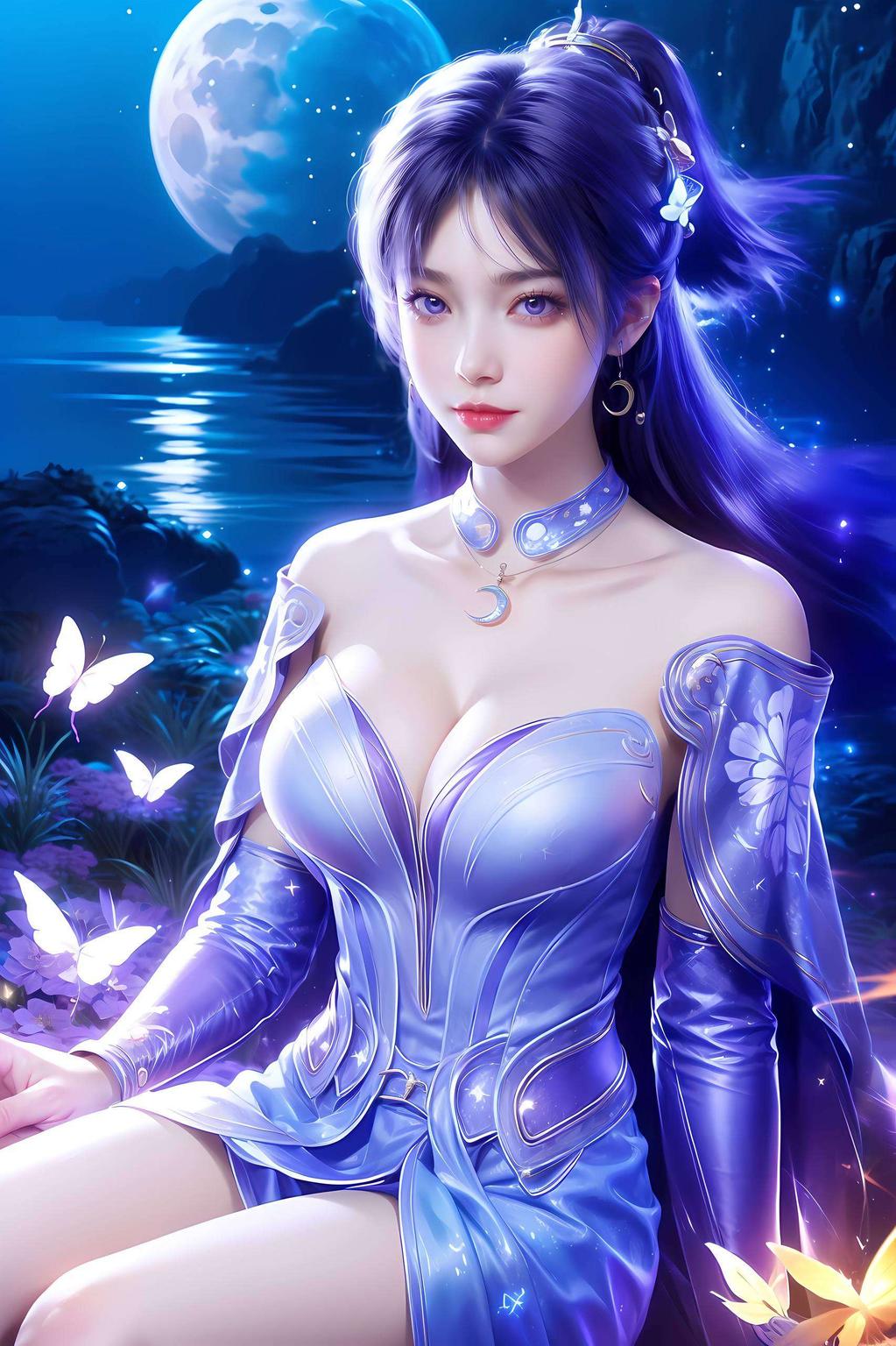 紫霞漫天映ipad点亮你的二次元世界！