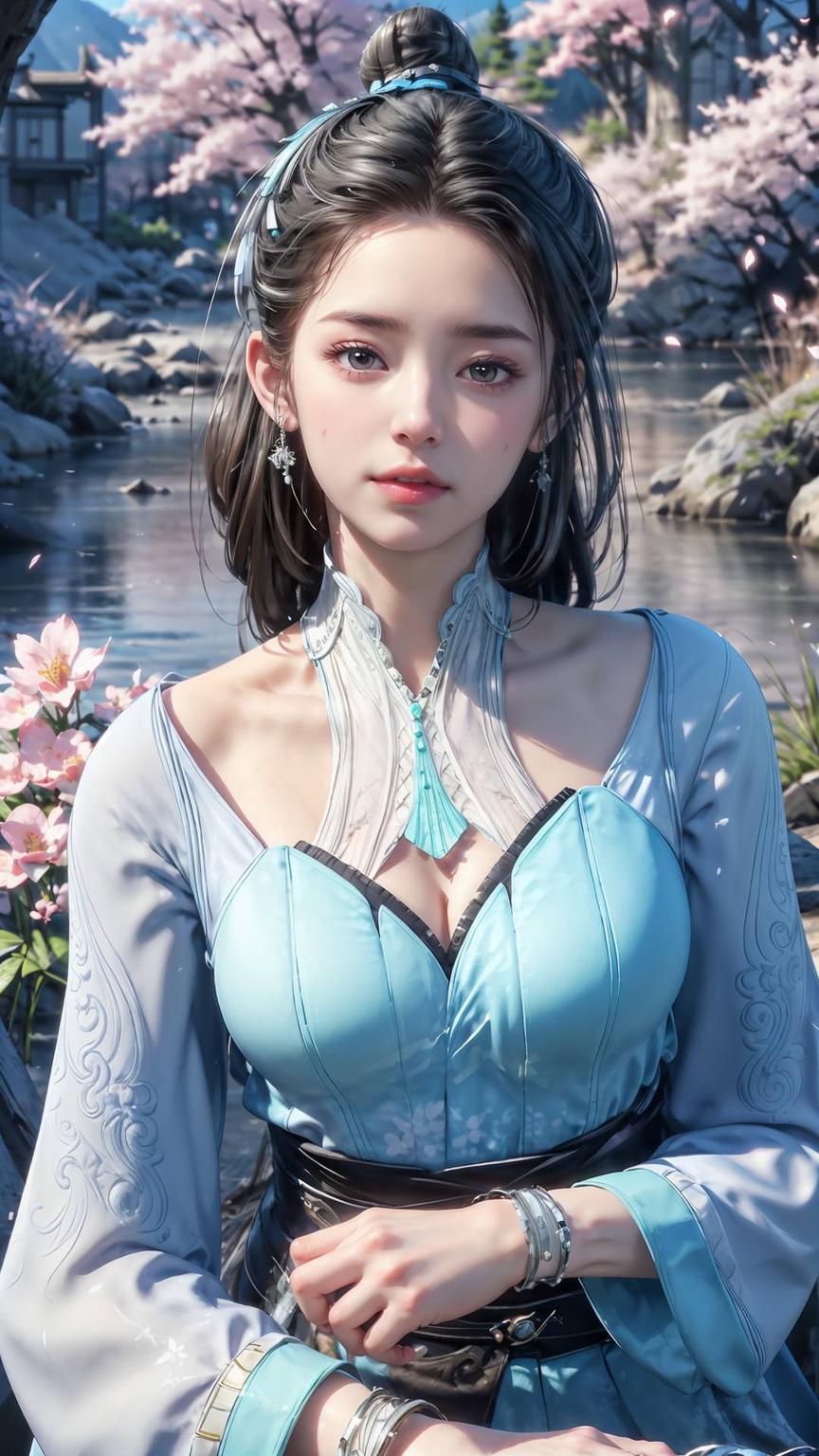 今天给大家带来一款独特的安卓艺术壁纸——蓝灵娥的丑照版！看这像素完美拼接各位动漫迷