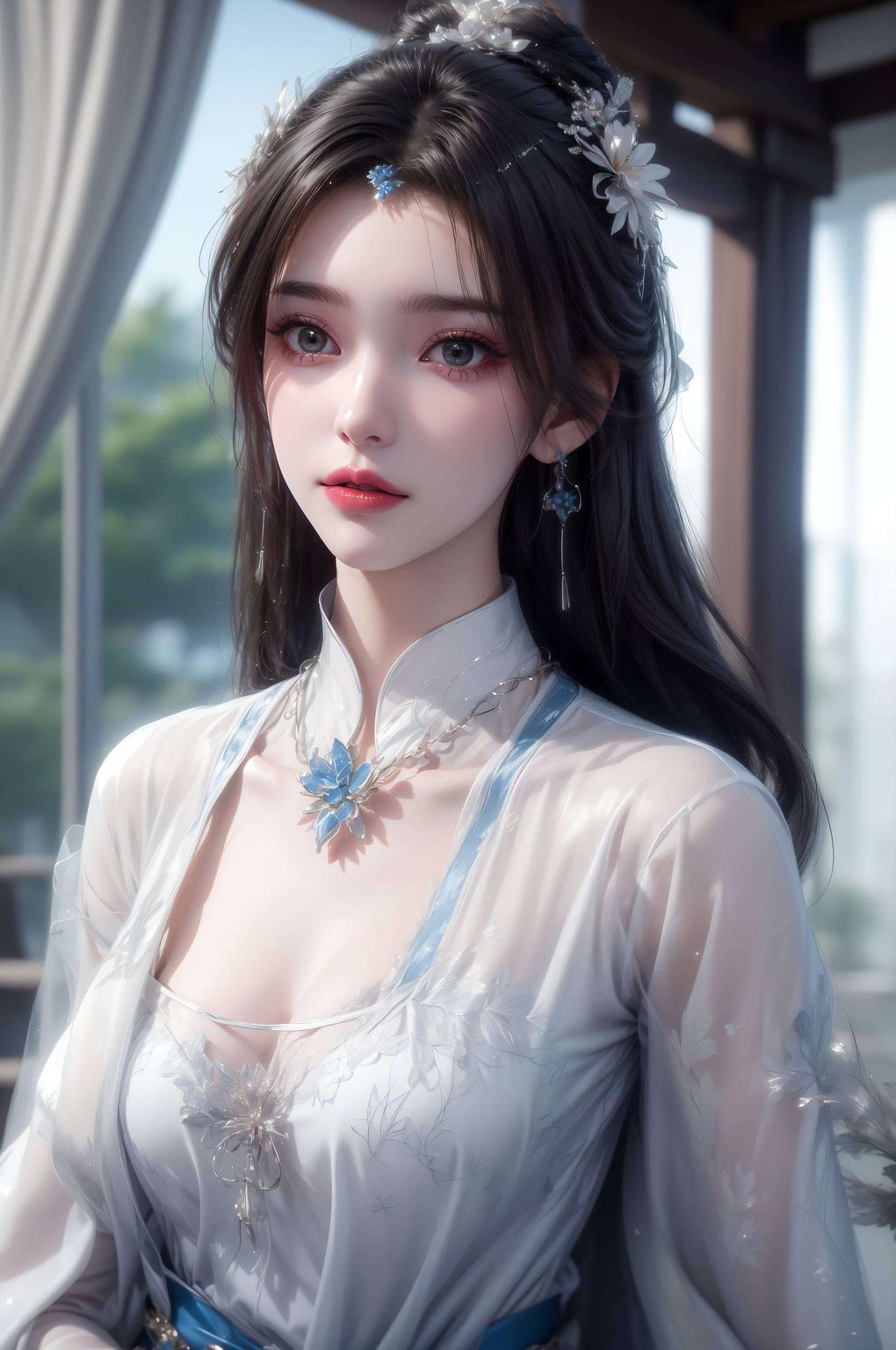 优雅的姿态护眼又养眼