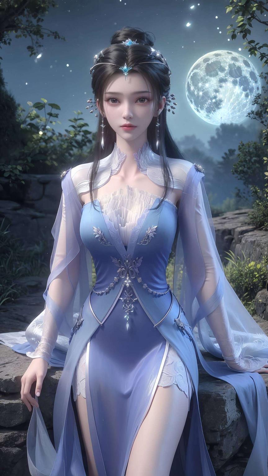 “嘿让你的手机瞬间变身古风美人！”