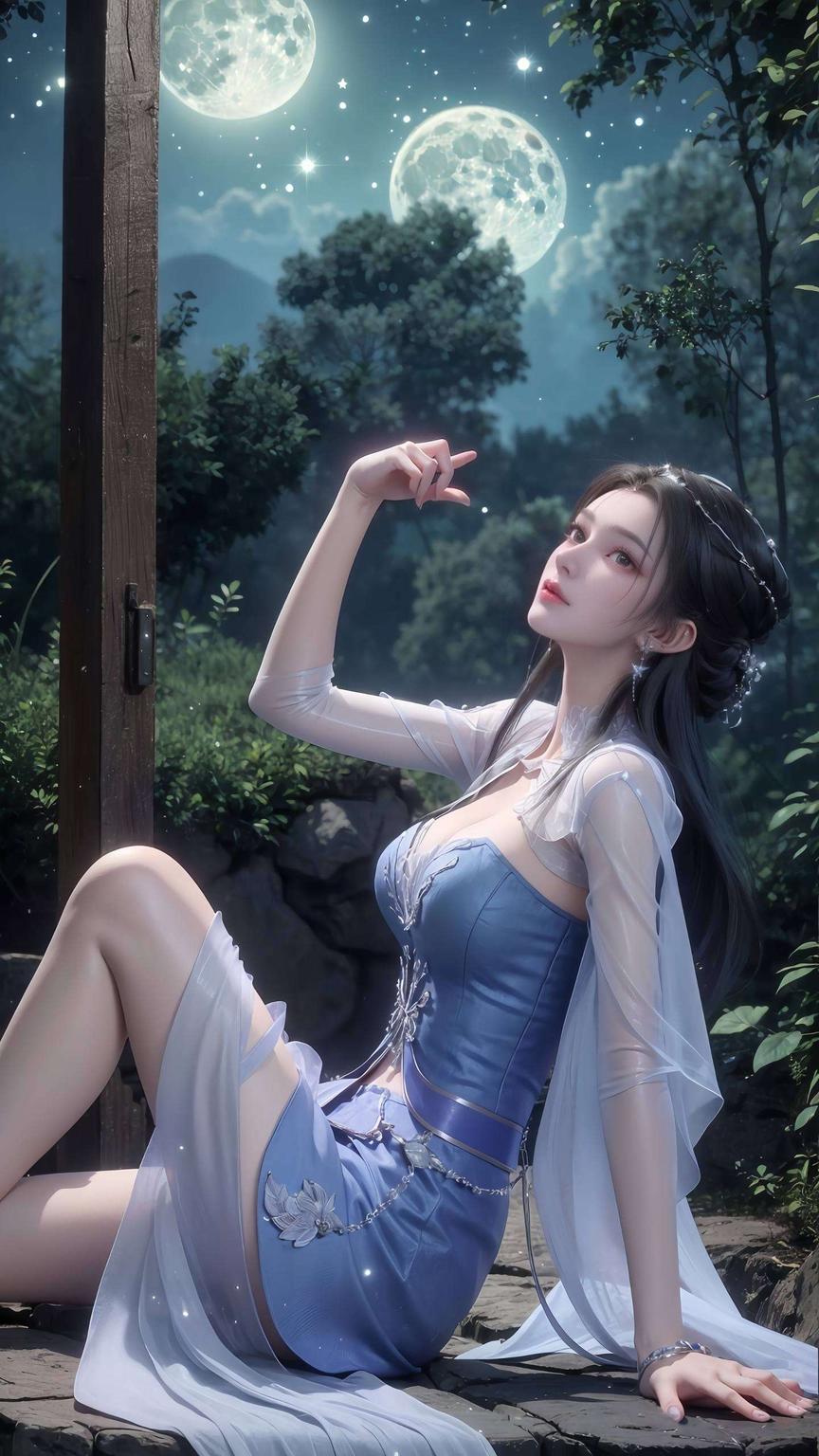 融入炫彩壁纸唯美风华