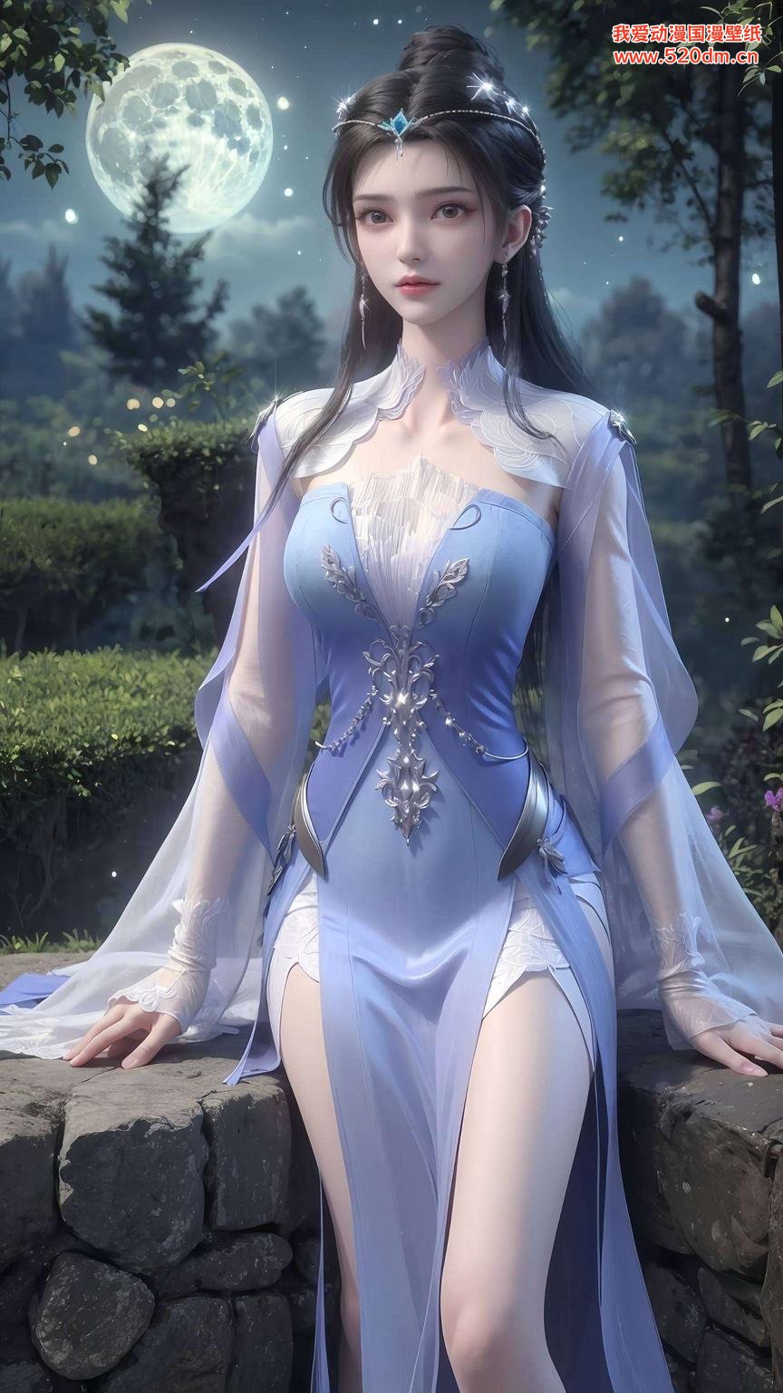 简直美爆了！李慕婉那温柔的眼神、细腻的笔触壁纸中的她