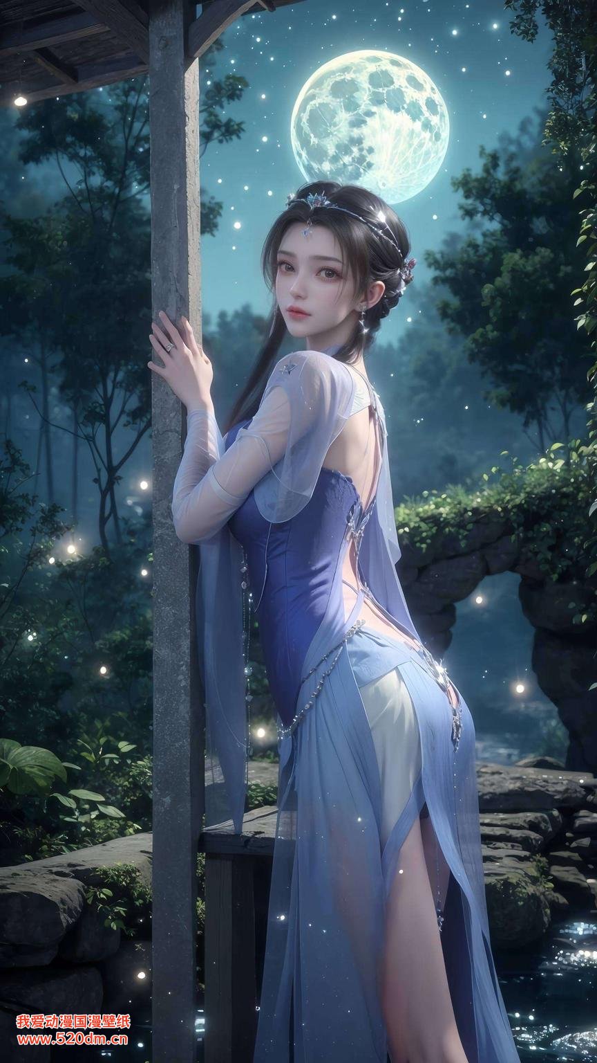 浪漫满心间李慕婉的婚纱照如泪滴般高清