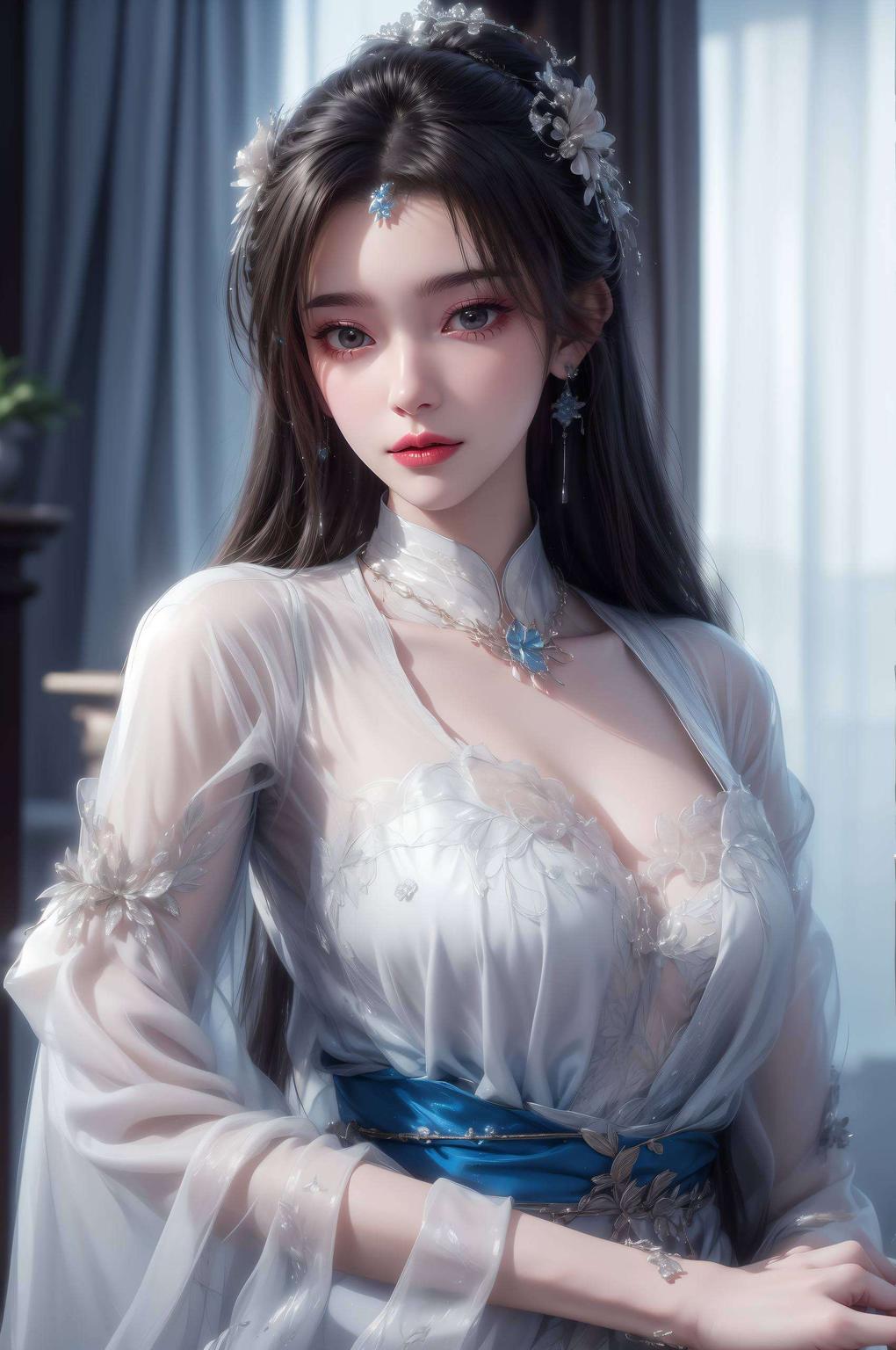 极致诱惑！李慕婉禁欲风壁纸高清锁屏