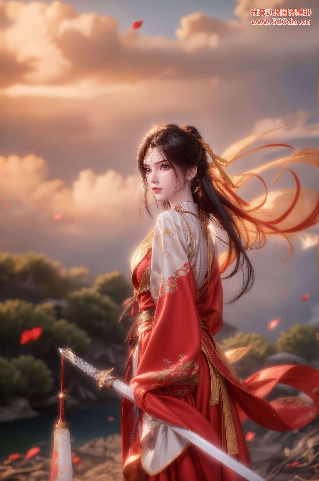电脑炫彩升级！李慕婉脸部特写这款静态动漫壁纸