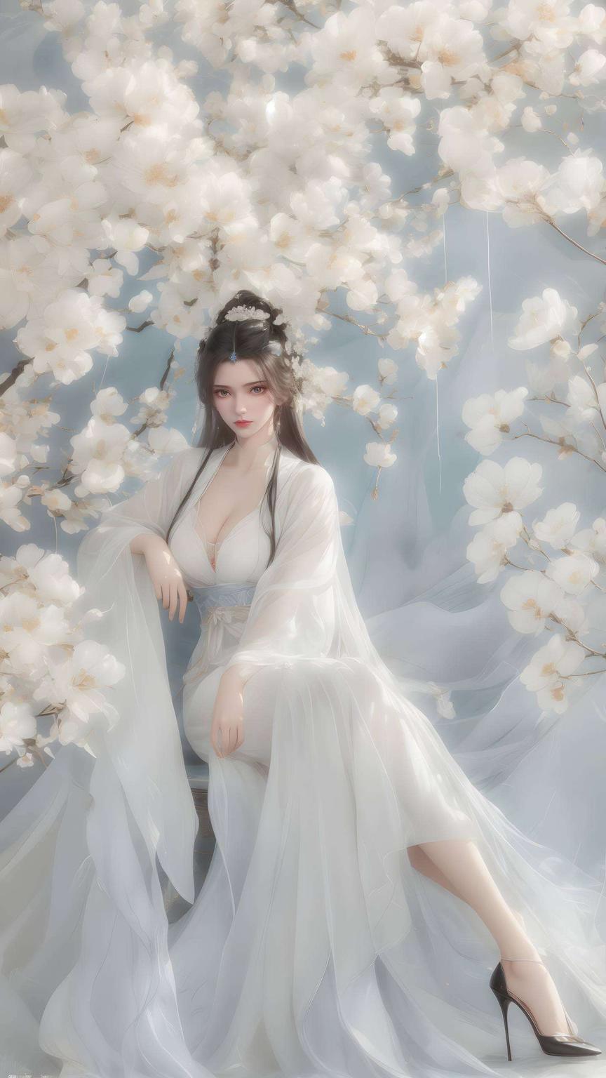 让人一见倾心李慕婉的眼神犹如夏日微风