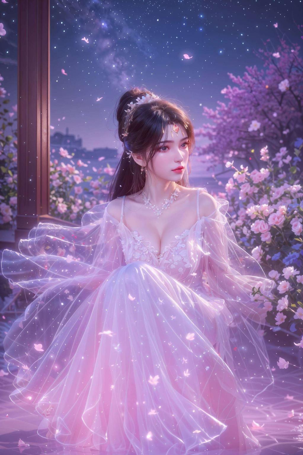 大佬手绘李慕婉高清壁纸让你的iPad瞬间变身艺术馆！