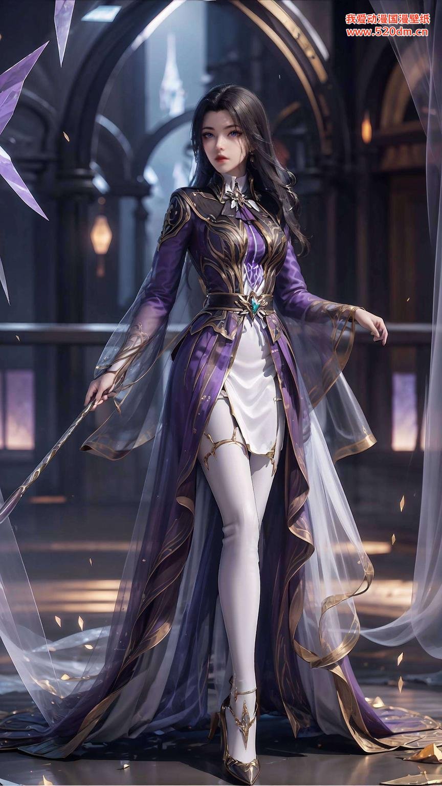 凌落宸最新一集图片壁纸免费分享！简洁大气瞬间提升你的iPad气质！#斗罗大陆壁纸# 凌落宸英姿飒爽