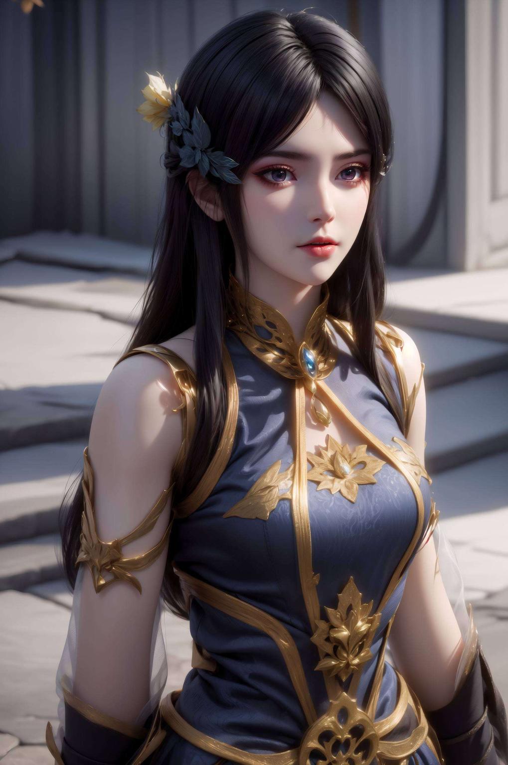 高清护眼柳菲壁纸