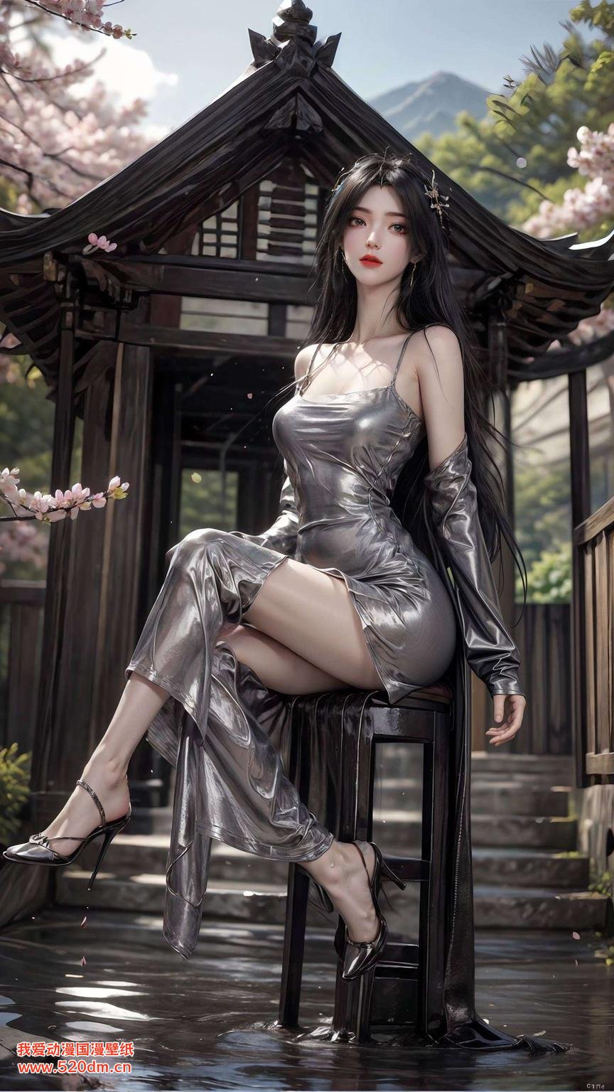 绿意盎然柳神的柳树壁纸