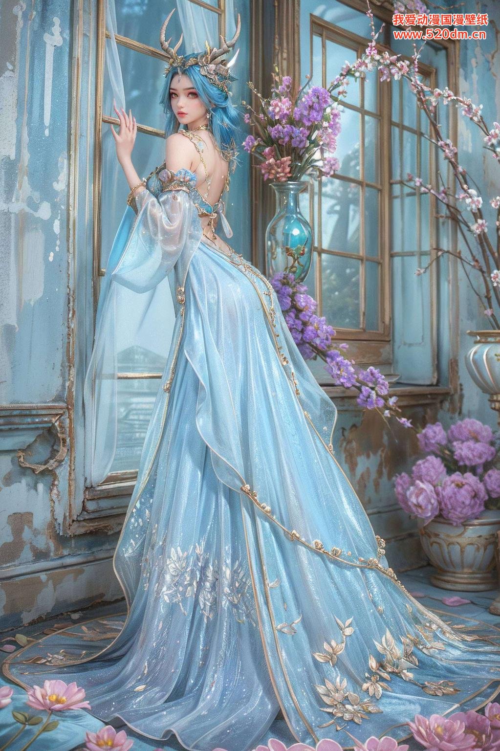 一秒变“斗气化翼”女神搞笑又炫彩