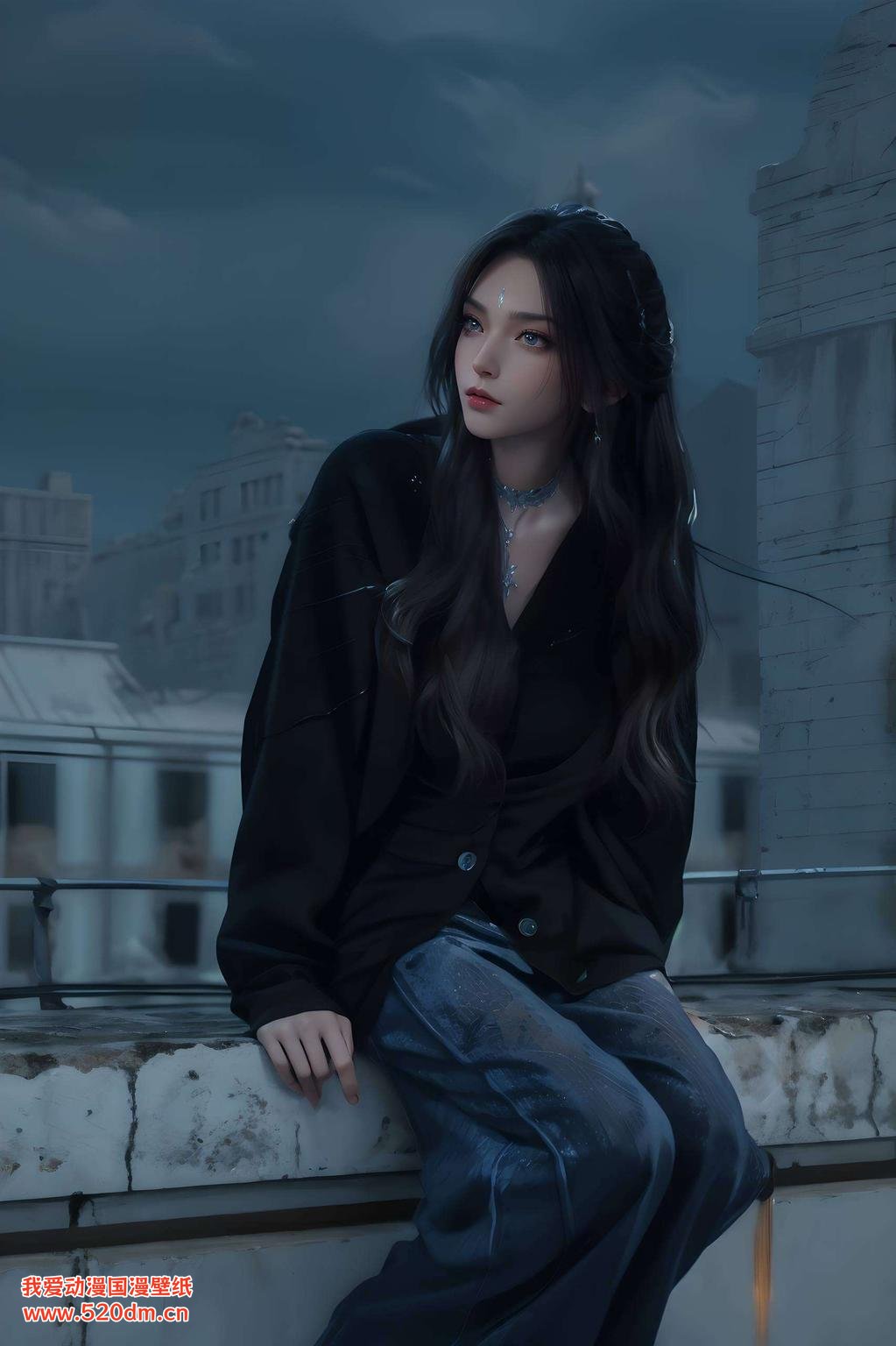 让你的视界如她般深邃迷人宛如陆雪琪的黑衣