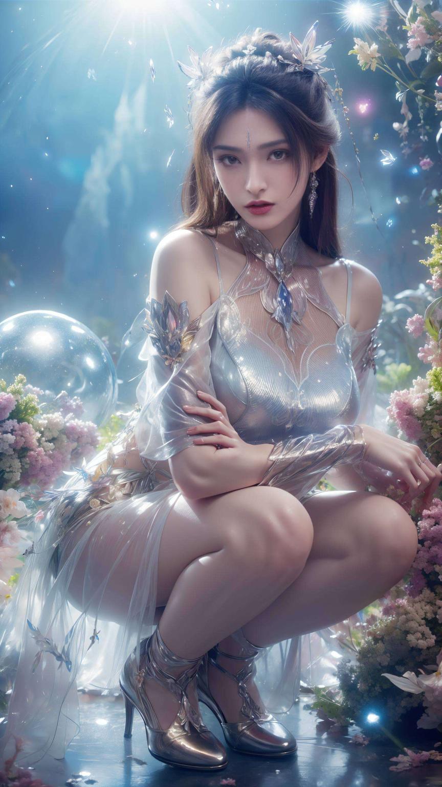 美不胜收！粉色花瓣轻舞灵动飘逸