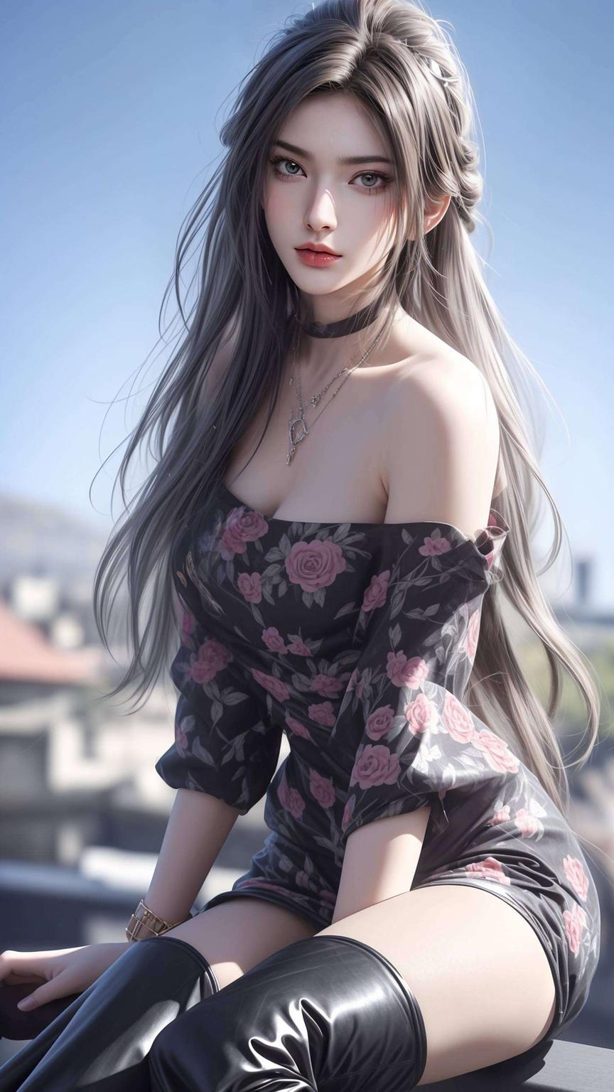 月下舞剑1920x1080分辨率