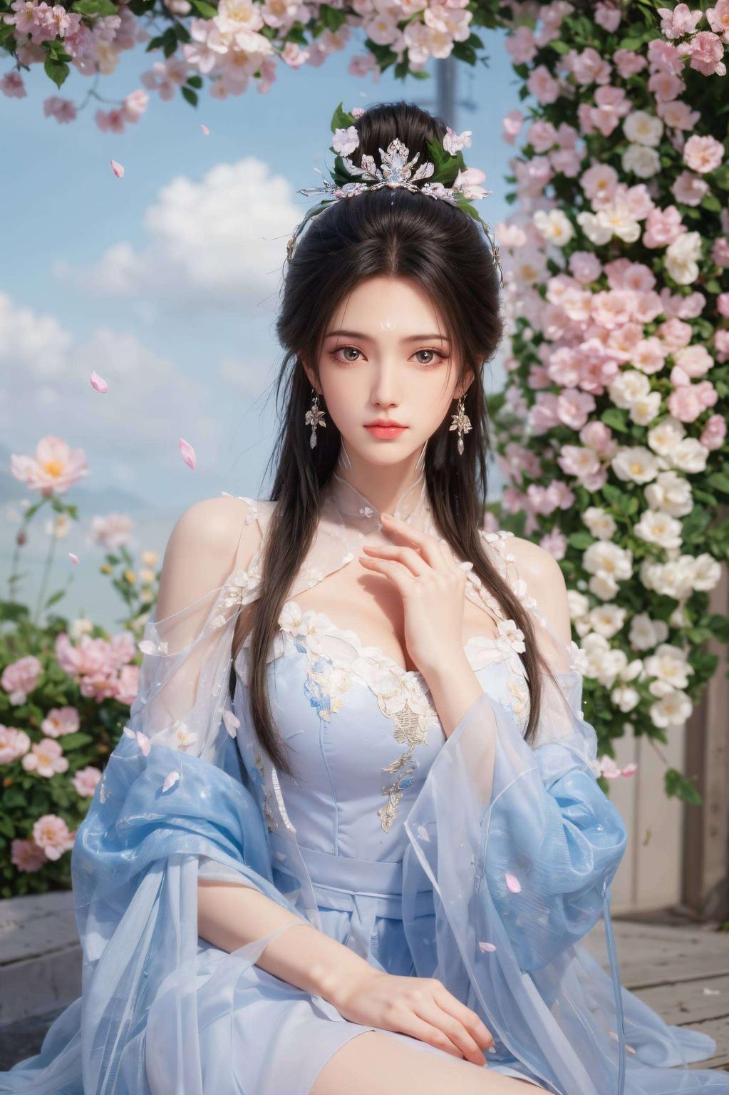仙气逼人！这组陆雪琪的壁纸专为iPad打造