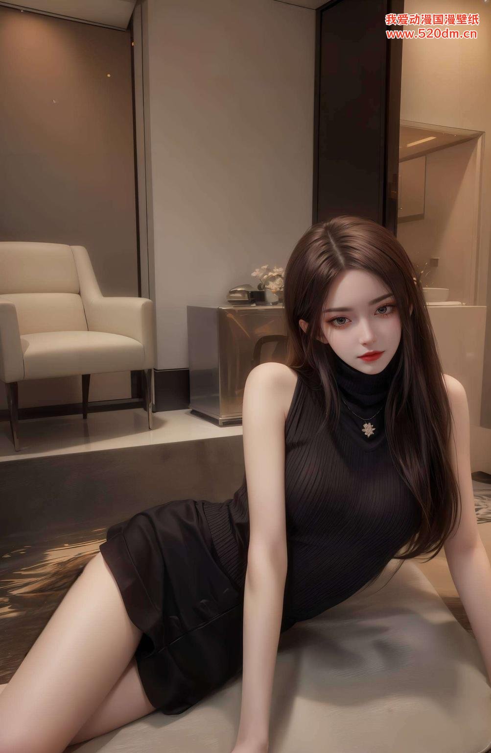 国漫美杜莎大变身！高清极简风让你的iPhone桌面瞬间炫酷升级！🐍🎨