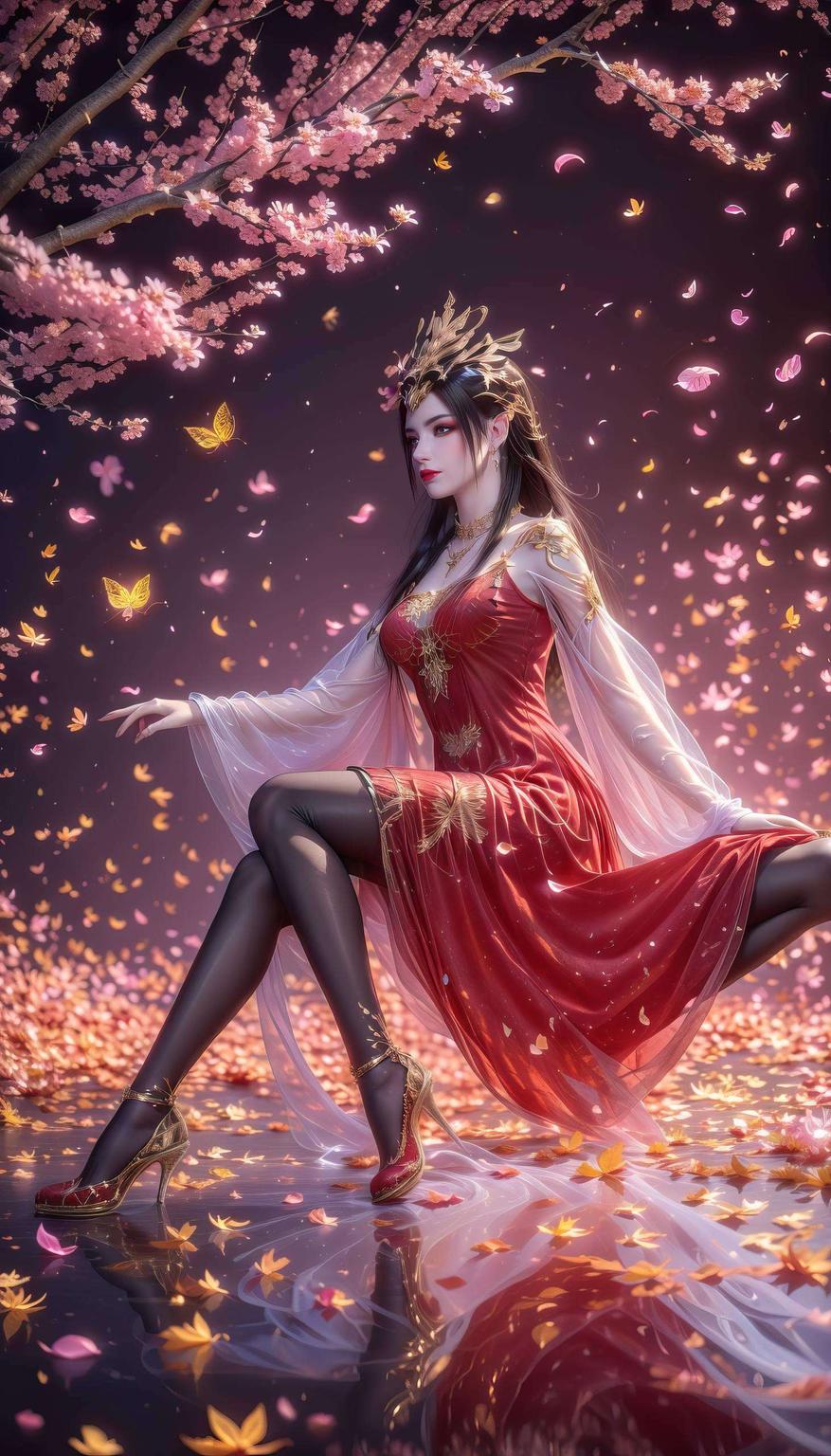 还能护眼哦！高清画质这款美杜莎插画壁纸不仅美艳动人