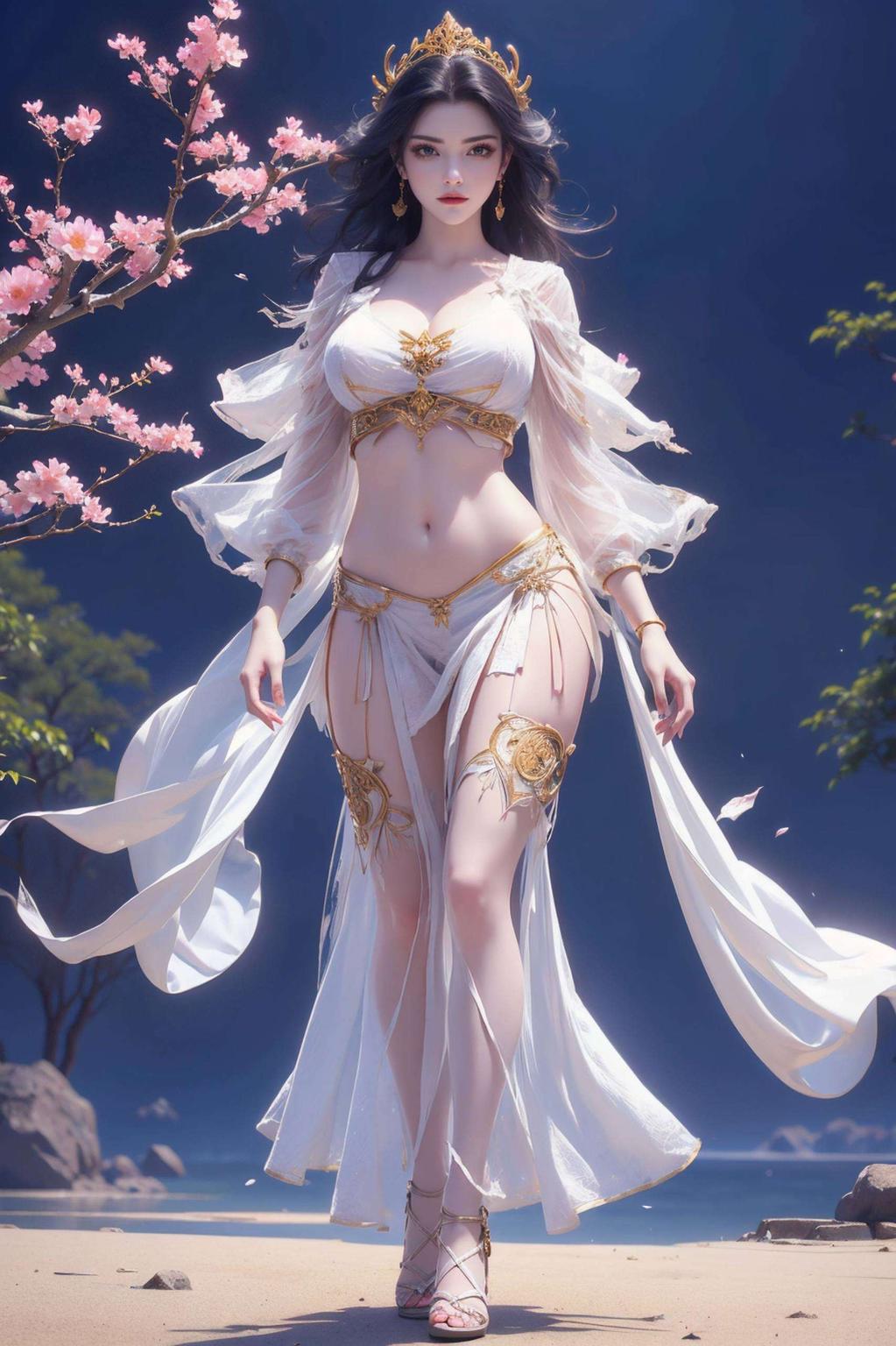 细节精致蛇发美女的神秘魅力尽显