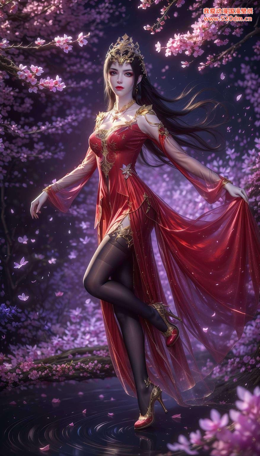 手机变身为艺术品！这款闭眼壁纸